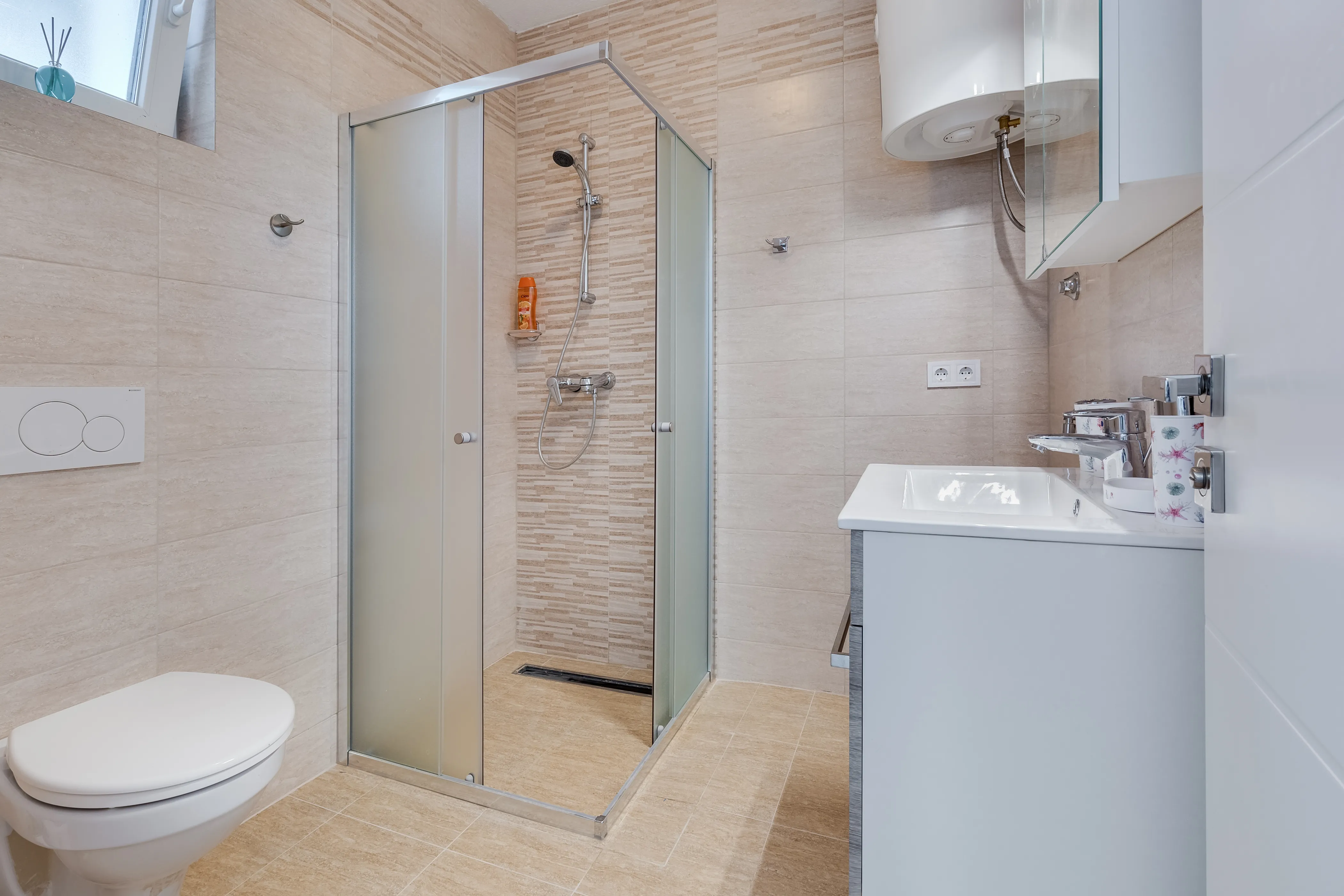 Bathroom of the sea view apartment