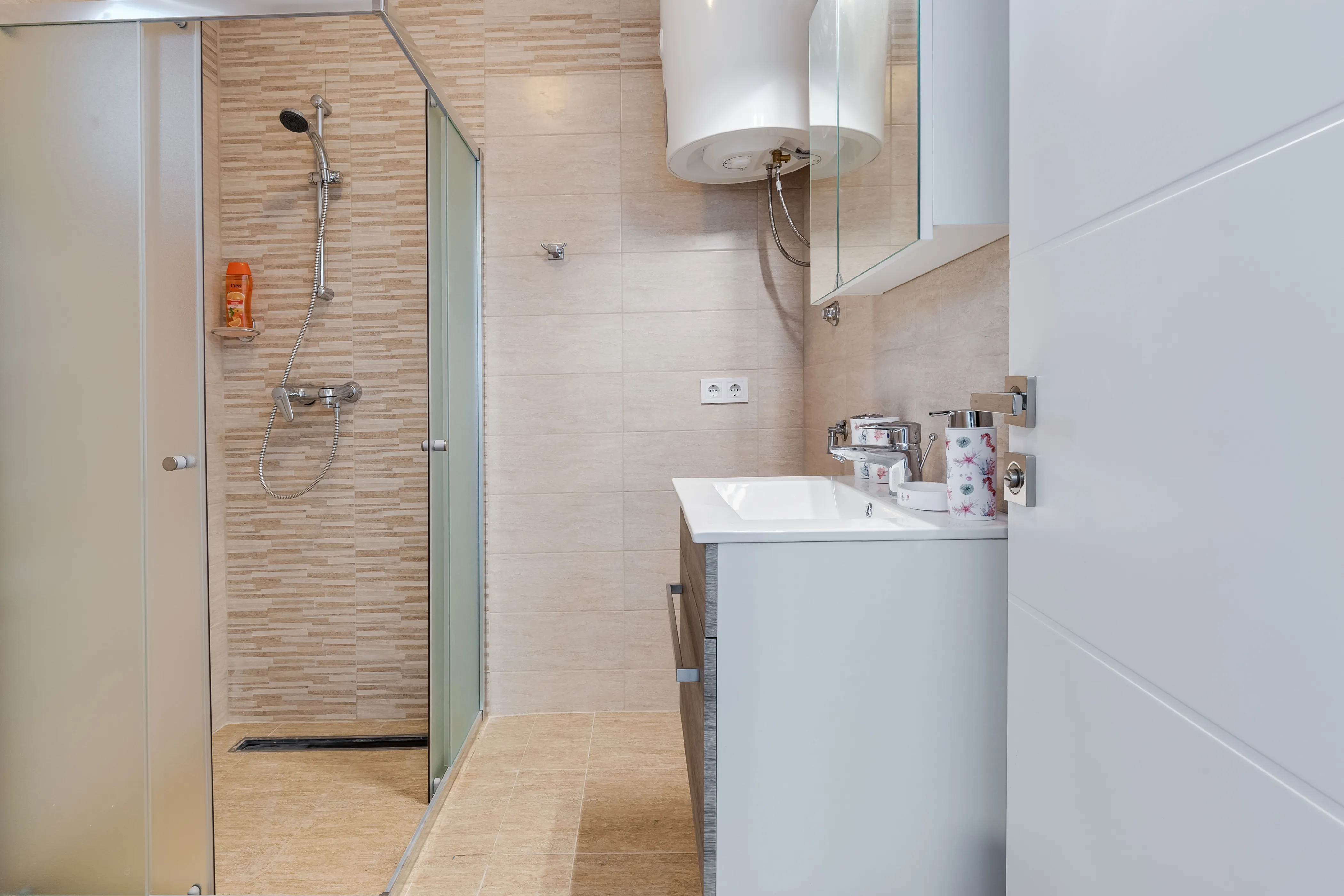 Bathroom of the sea view apartment