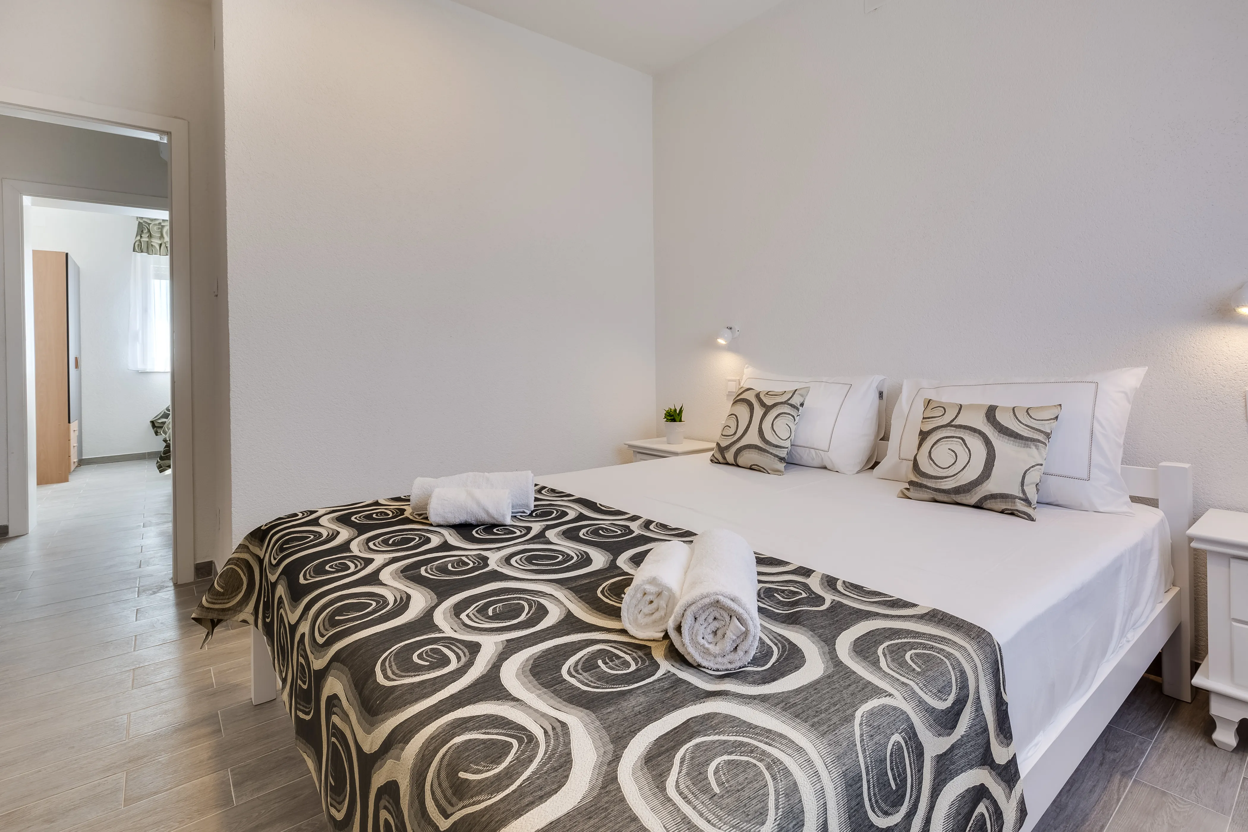 Double bedroom of the three bedroom apartment