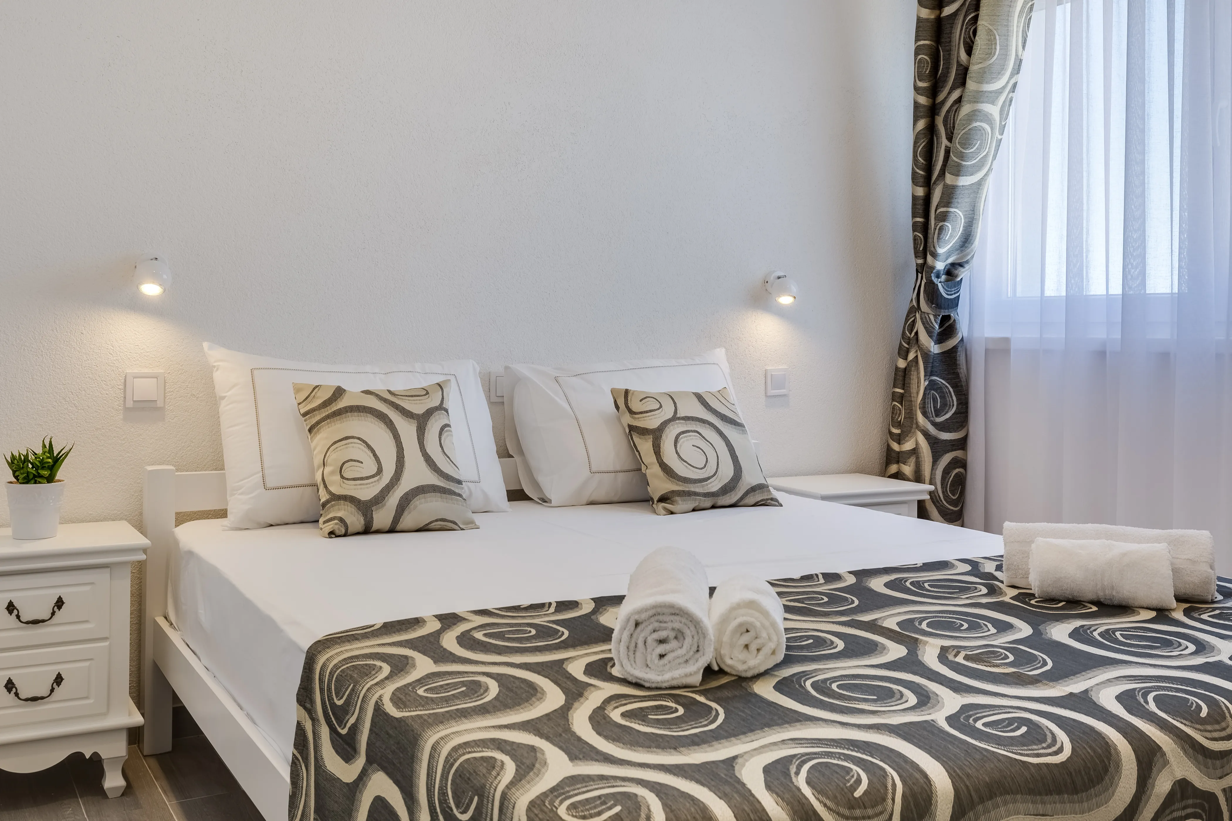 Double bedroom of the three bedroom apartment