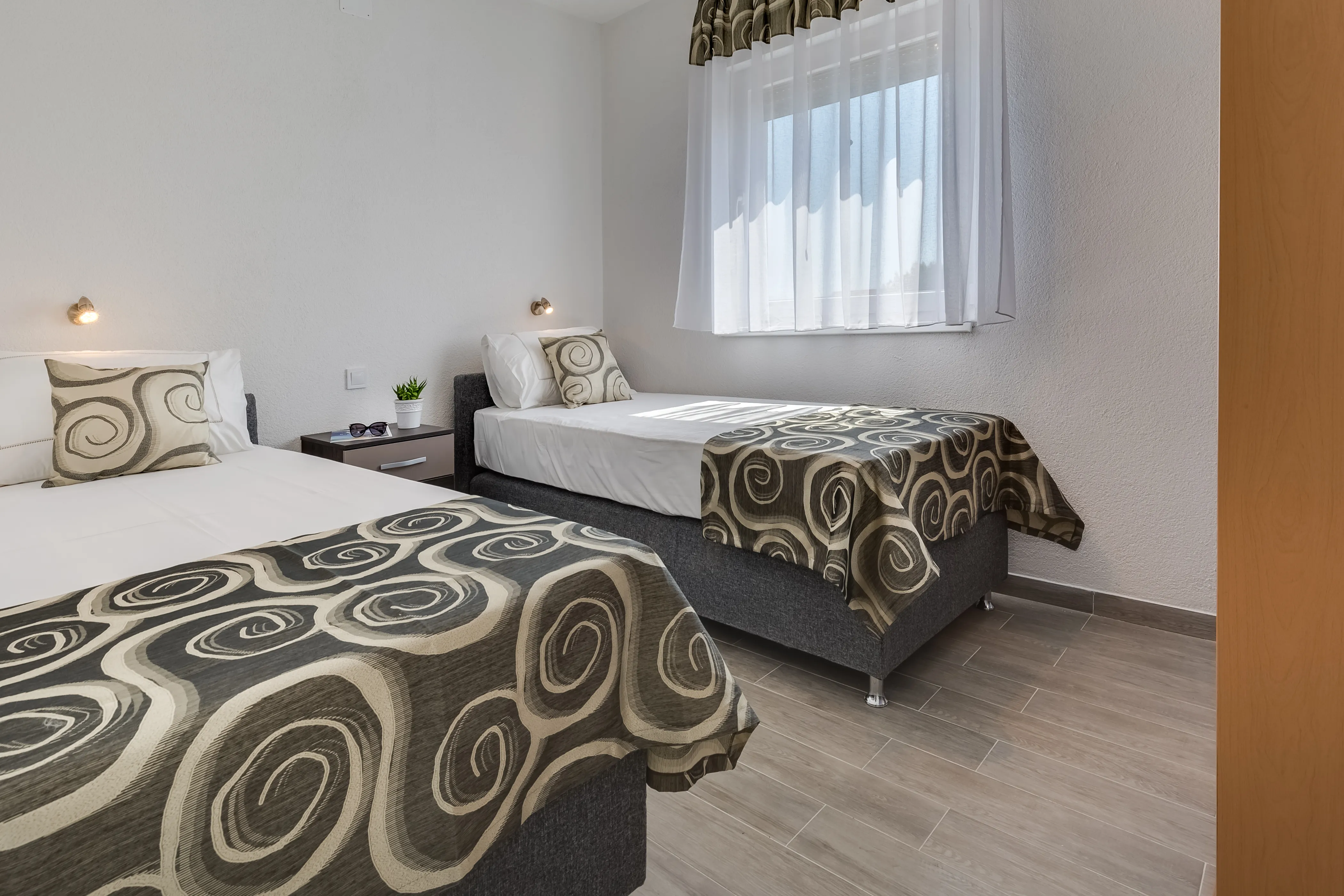 Second twin bedroom of the three bedroom apartment