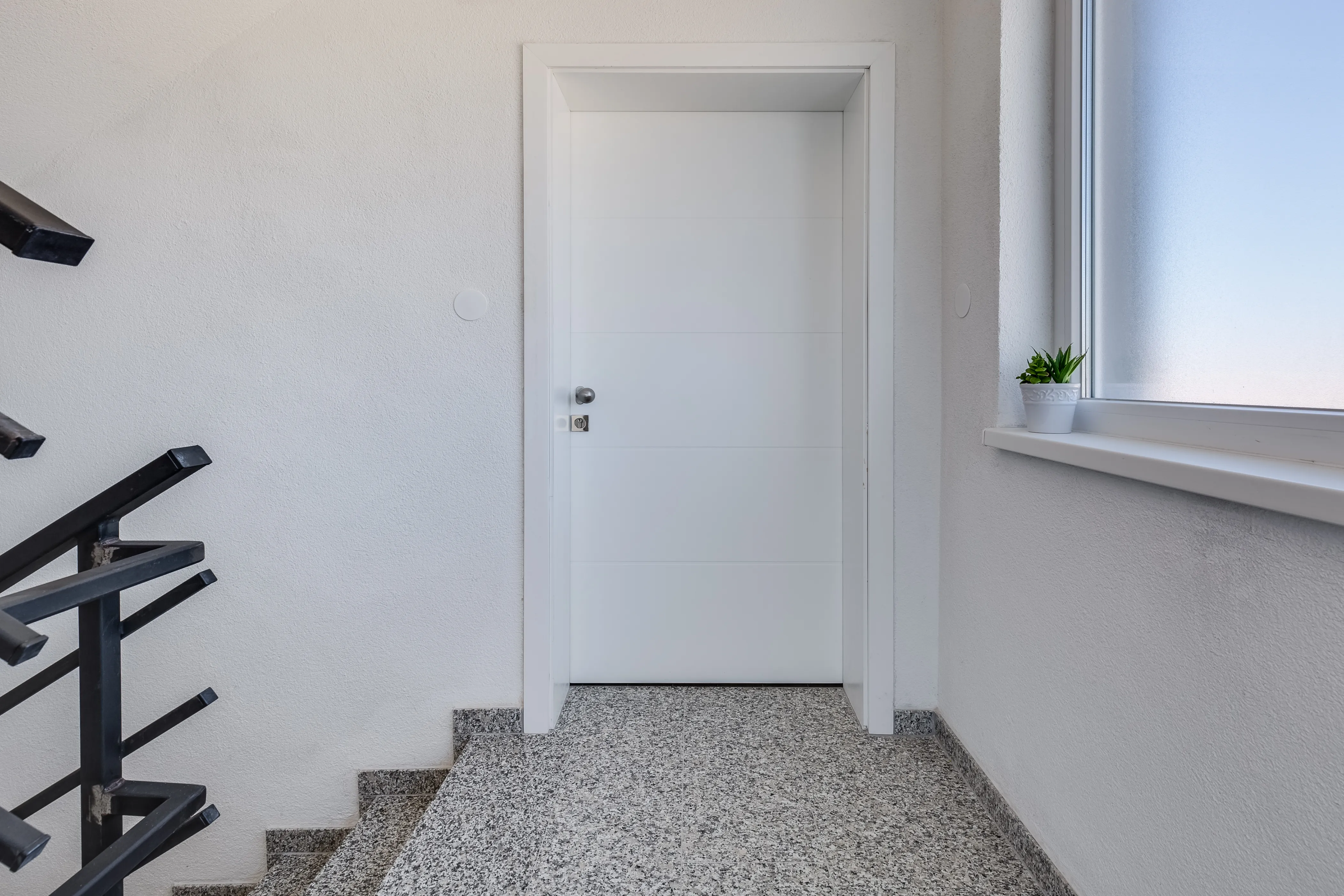 Entrance of the three bedroom apartment